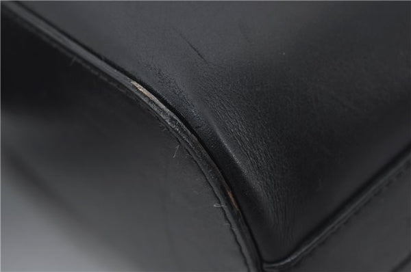 Authentic GUCCI Vintage Shoulder Hand Bag Purse Leather 0013814 Black 2806E