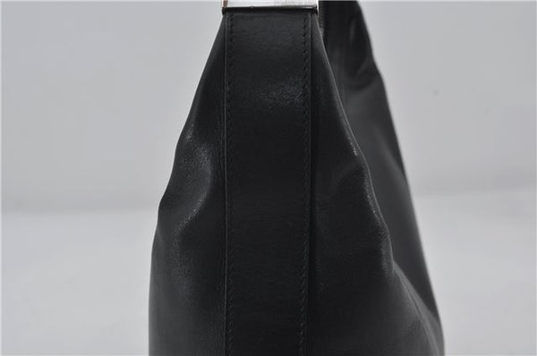 Authentic GUCCI Vintage Shoulder Hand Bag Purse Leather 0013814 Black 2806E