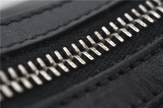 Authentic GUCCI Vintage Shoulder Hand Bag Purse Leather 0013814 Black 2806E