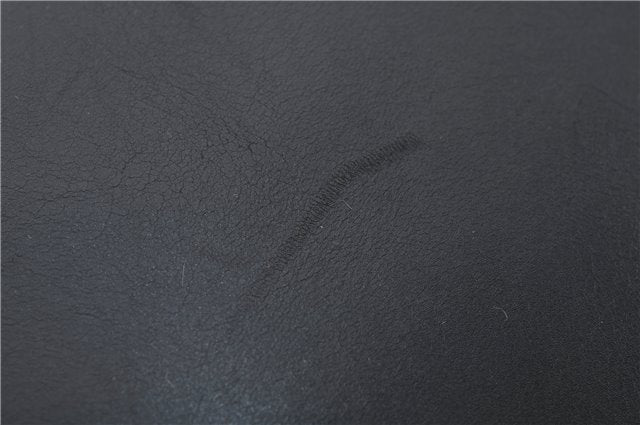 Authentic GUCCI Vintage Shoulder Hand Bag Purse Leather 0013814 Black 2806E