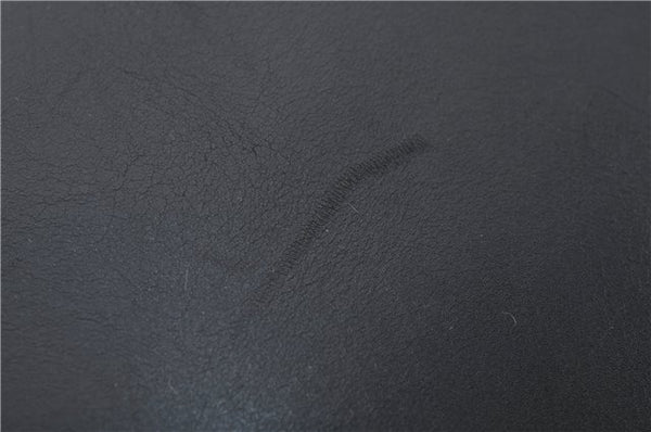 Authentic GUCCI Vintage Shoulder Hand Bag Purse Leather 0013814 Black 2806E