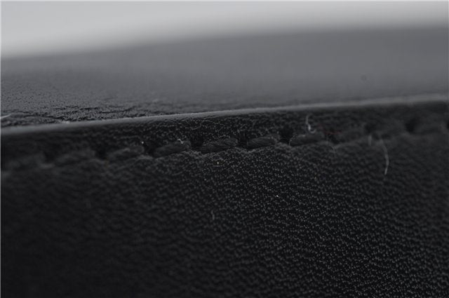 Authentic GUCCI Vintage Shoulder Hand Bag Purse Leather 0013814 Black 2806E