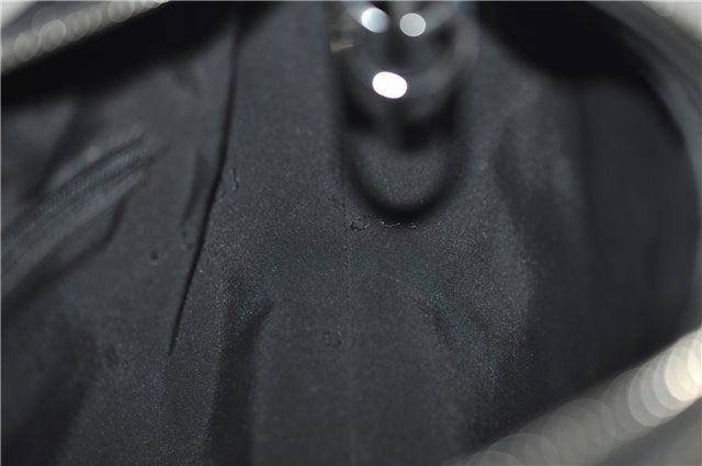 Authentic GUCCI Vintage Shoulder Hand Bag Purse Leather 0013814 Black 2806E