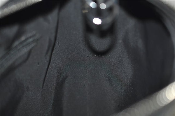 Authentic GUCCI Vintage Shoulder Hand Bag Purse Leather 0013814 Black 2806E