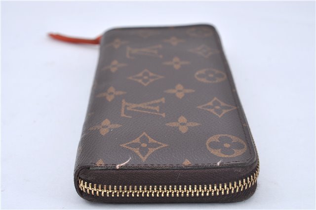 Authentic Louis Vuitton Monogram Portefeuille Clemence Wallet M60743 LV 2806F