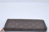 Authentic Louis Vuitton Monogram Portefeuille Clemence Wallet M60743 LV 2806F