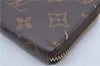 Authentic Louis Vuitton Monogram Portefeuille Clemence Wallet M60743 LV 2806F