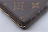 Authentic Louis Vuitton Monogram Portefeuille Clemence Wallet M60743 LV 2806F