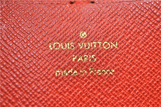 Authentic Louis Vuitton Monogram Portefeuille Clemence Wallet M60743 LV 2806F