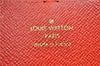 Authentic Louis Vuitton Monogram Portefeuille Clemence Wallet M60743 LV 2806F