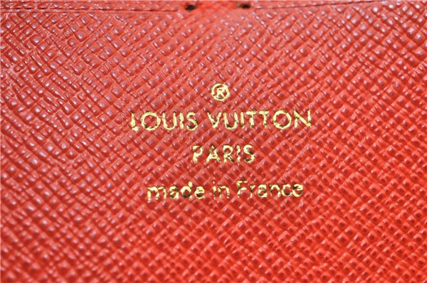 Authentic Louis Vuitton Monogram Portefeuille Clemence Wallet M60743 LV 2806F