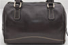 Authentic PRADA Vintage 2Way Leather Nappa Shoulder Hand Bag Purse Brown 2807E