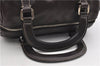 Authentic PRADA Vintage 2Way Leather Nappa Shoulder Hand Bag Purse Brown 2807E
