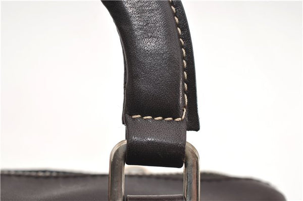 Authentic PRADA Vintage 2Way Leather Nappa Shoulder Hand Bag Purse Brown 2807E