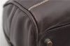 Authentic PRADA Vintage 2Way Leather Nappa Shoulder Hand Bag Purse Brown 2807E