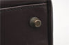 Authentic PRADA Vintage 2Way Leather Nappa Shoulder Hand Bag Purse Brown 2807E