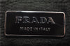 Authentic PRADA Vintage 2Way Leather Nappa Shoulder Hand Bag Purse Brown 2807E
