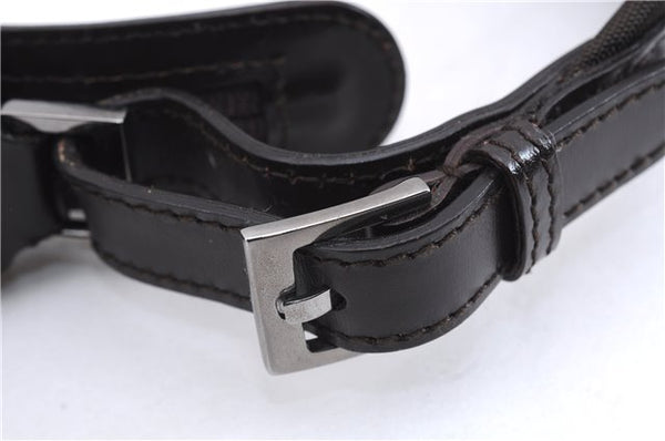 Authentic GUCCI Shoulder Hand Bag Purse GG Suede Leather 0011206 Brown 2808E