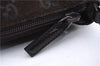 Authentic GUCCI Shoulder Hand Bag Purse GG Suede Leather 0011206 Brown 2808E