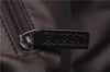 Authentic GUCCI Shoulder Hand Bag Purse GG Suede Leather 0011206 Brown 2808E