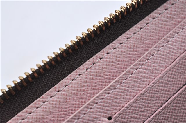 Authentic Louis Vuitton Damier Portefeuille Clemence Wallet Pink N41626 LV 2808F