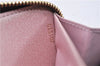 Authentic Louis Vuitton Damier Portefeuille Clemence Wallet Pink N41626 LV 2808F