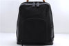 Authentic GUCCI Bamboo Vintage Shoulder Hand Bag Nylon Leather Black 2809E