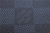 Authentic Louis Vuitton Damier Cobalt Portefeuille Brazza Wallet N63212 LV 2809F