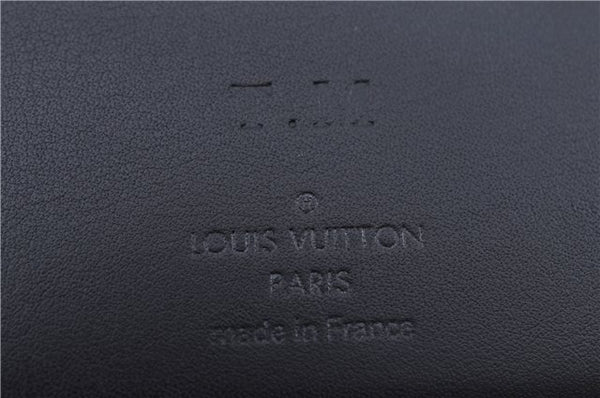 Authentic Louis Vuitton Damier Cobalt Portefeuille Brazza Wallet N63212 LV 2809F