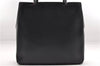 Authentic GUCCI Bamboo Tote Hand Bag Leather 0021059 Black 2810E