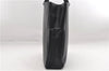 Authentic GUCCI Bamboo Tote Hand Bag Leather 0021059 Black 2810E