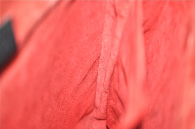 Authentic GUCCI Bamboo Tote Hand Bag Leather 0021059 Black 2810E