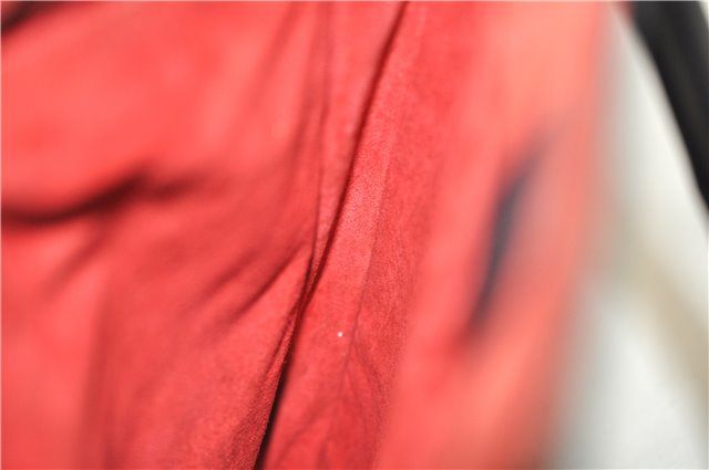 Authentic GUCCI Bamboo Tote Hand Bag Leather 0021059 Black 2810E