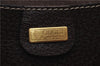 Authentic GUCCI Bamboo Vintage Hand Bag Purse Leather Brown 2811E