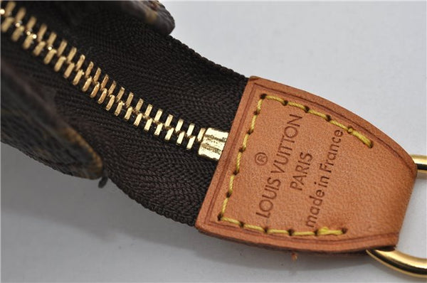 Authentic Louis Vuitton Monogram Pouch For Bucket PM LV 2811F