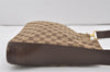 Authentic GUCCI Shoulder Cross Body Bag GG Canvas Leather 91761 Brown 2811I