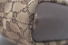Authentic GUCCI Shoulder Cross Body Bag GG Canvas Leather 91761 Brown 2811I