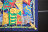 Authentic HERMES Carre 90 Scarf "Etendards et Bonnieres" Silk Navy Box 2812D