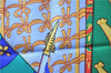 Authentic HERMES Carre 90 Scarf "Etendards et Bonnieres" Silk Navy Box 2812D