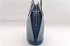 Authentic Louis Vuitton Epi Saint Jacques Hand Bag Blue M52275 LV 2812E