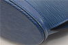 Authentic Louis Vuitton Epi Saint Jacques Hand Bag Blue M52275 LV 2812E