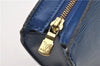 Authentic Louis Vuitton Epi Saint Jacques Hand Bag Blue M52275 LV 2812E