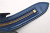 Authentic Louis Vuitton Epi Saint Jacques Hand Bag Blue M52275 LV 2812E