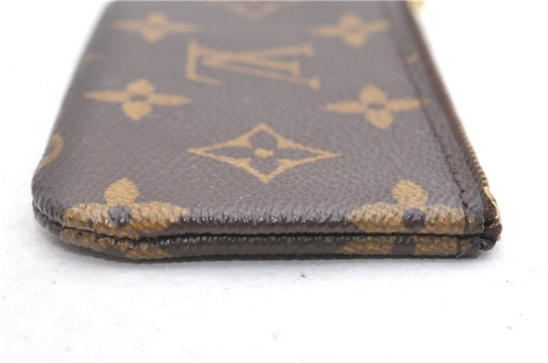 Authentic Louis Vuitton Monogram Pochette Cles Coin Purse Case M62650 LV 2812F