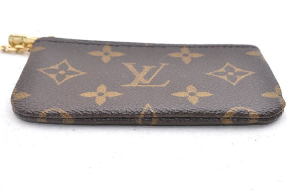 Authentic Louis Vuitton Monogram Pochette Cles Coin Purse Case M62650 LV 2812F