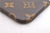 Authentic Louis Vuitton Monogram Pochette Cles Coin Purse Case M62650 LV 2812F