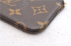 Authentic Louis Vuitton Monogram Pochette Cles Coin Purse Case M62650 LV 2812F