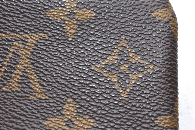 Authentic Louis Vuitton Monogram Pochette Cles Coin Purse Case M62650 LV 2812F