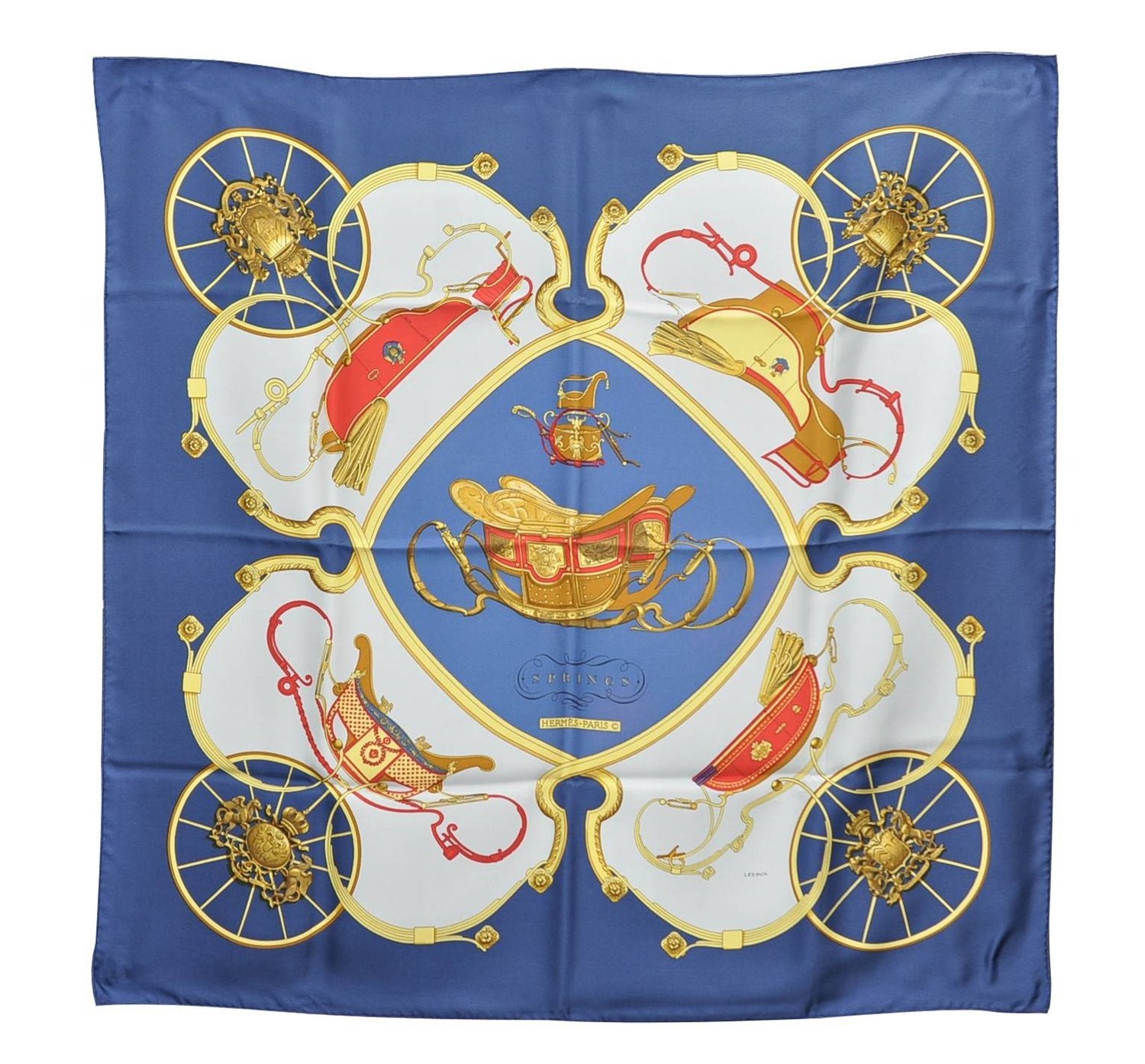 Authentic HERMES Carre 90 Scarf 