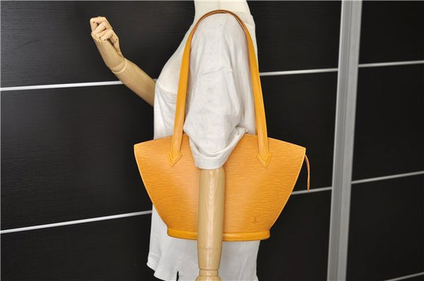 Auth Louis Vuitton Epi Saint Jacques Poignet Long Shoulder Bag M52339 LV 2813E